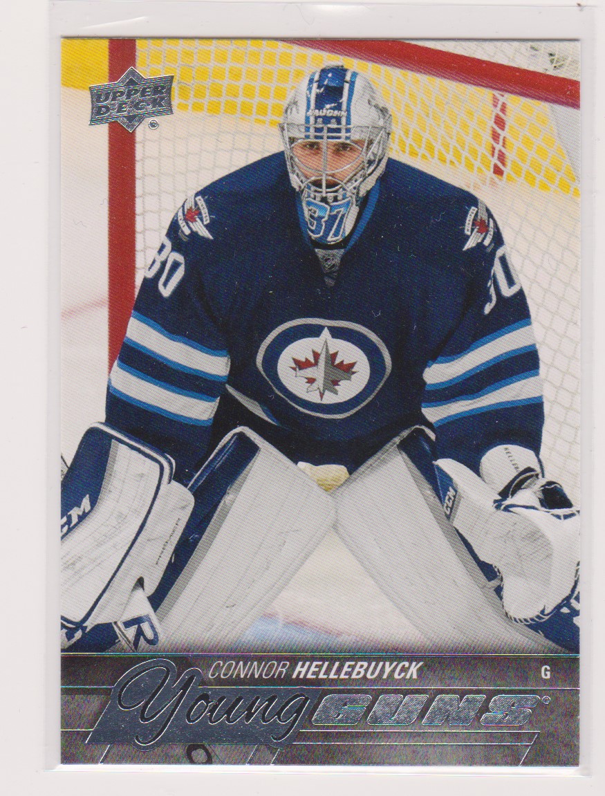 2015-16 Upper Deck #214 Connor Hellebuyck YG RC (image for) 2015-16 Upper Deck #214 Connor Hellebuyck YG RC